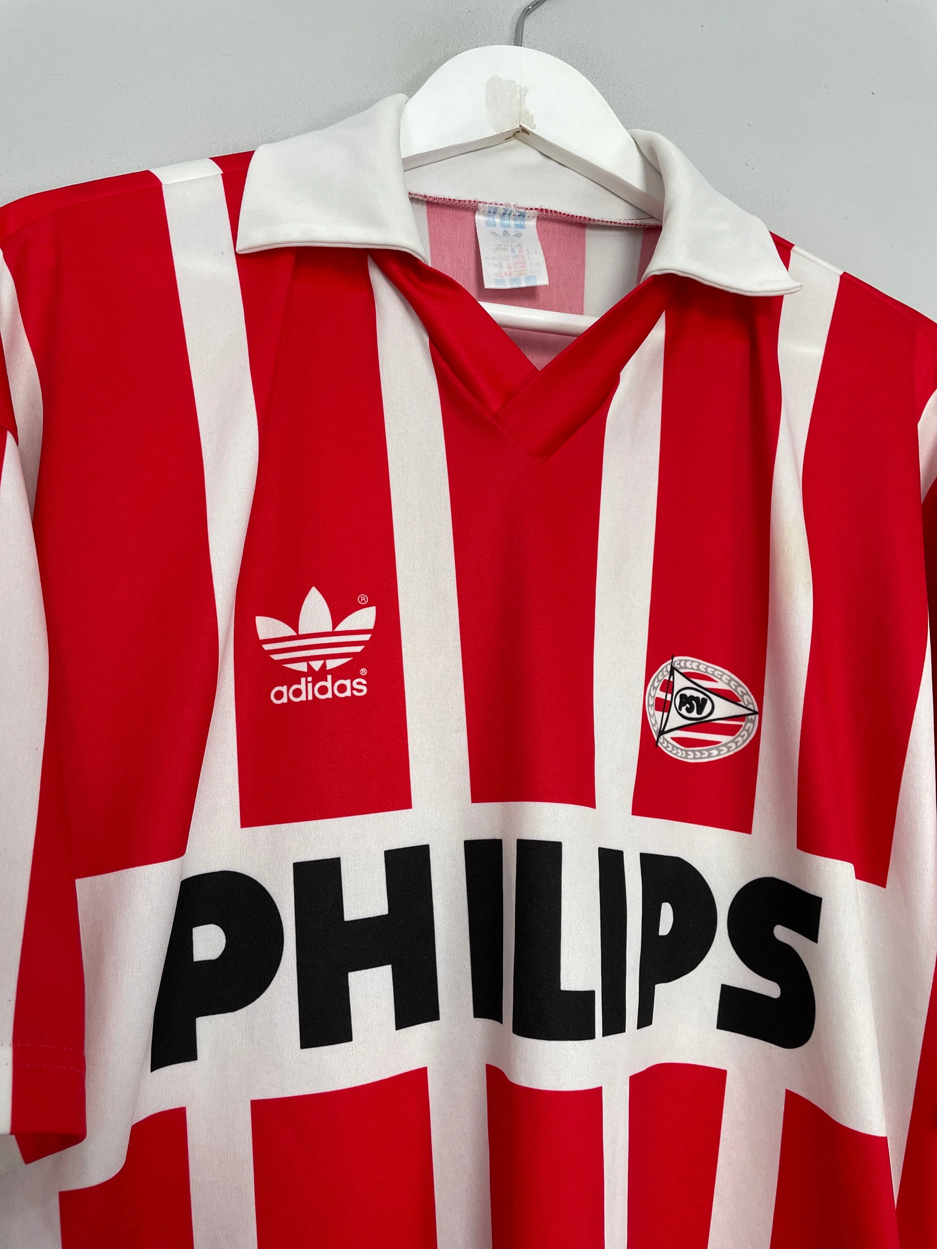 1990/92 PSV HOME SHIRT (XL) ADIDAS