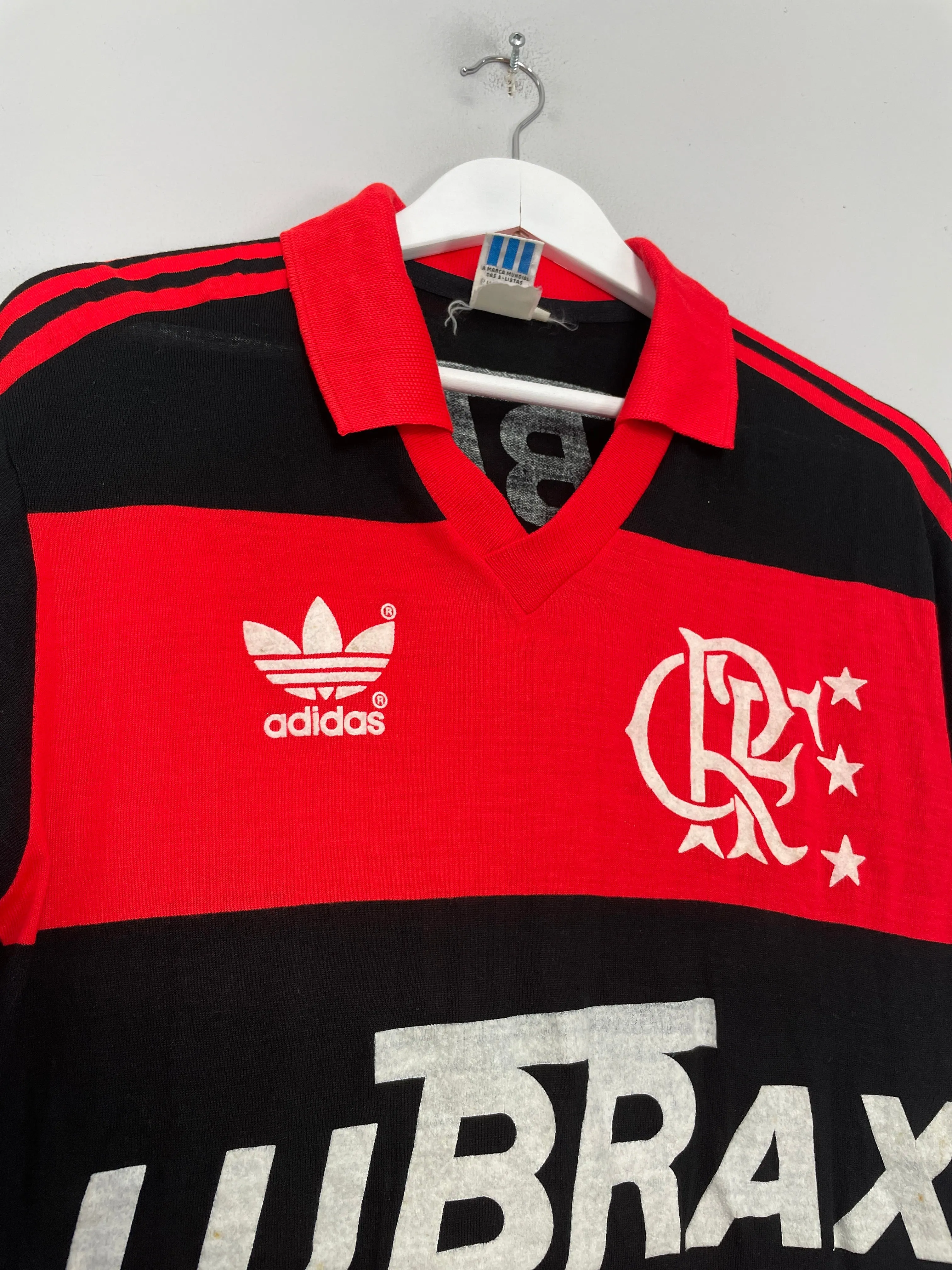 1991/92 FLAMENGO #10 HOME SHIRT (M) ADIDAS