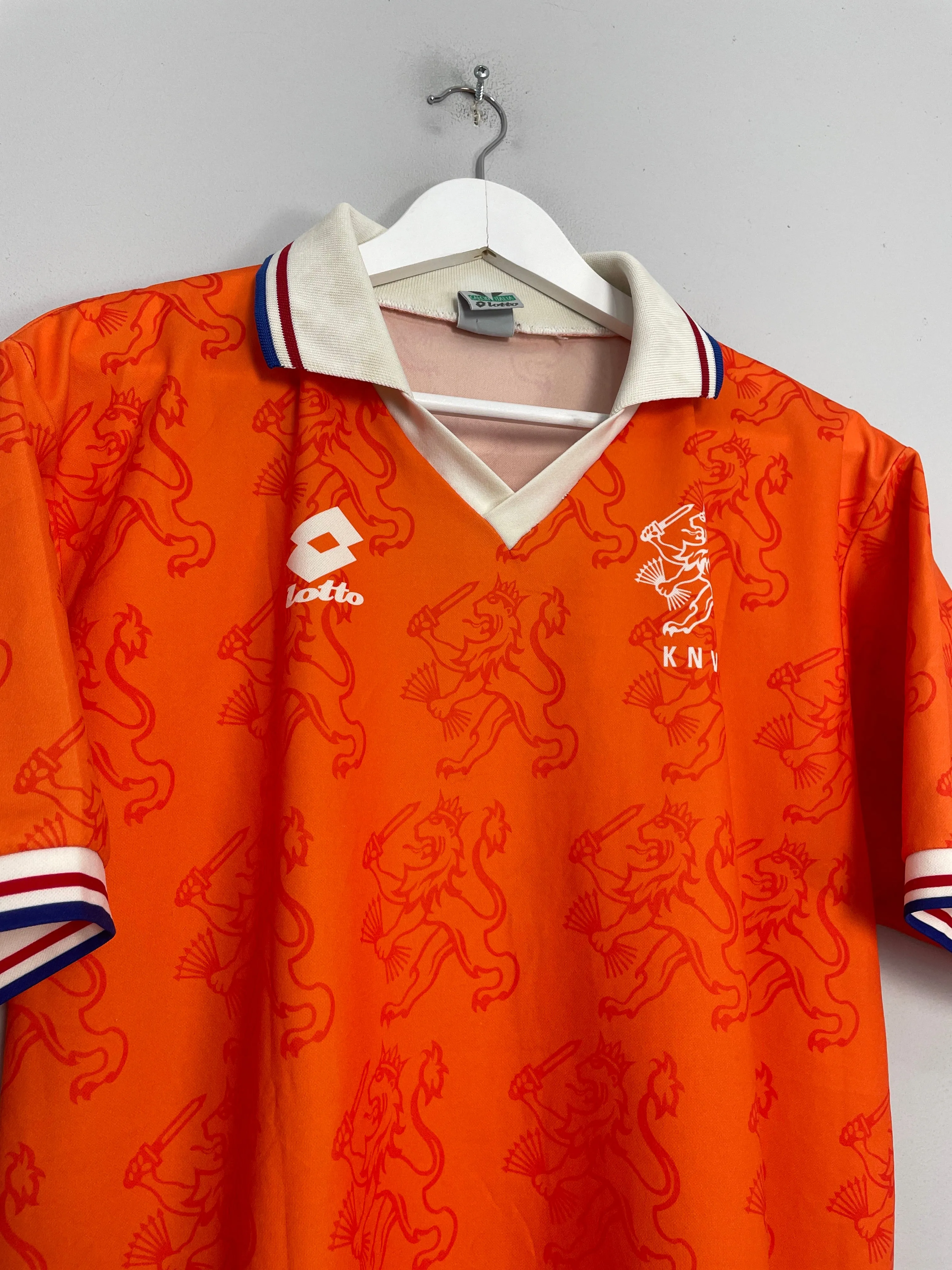 1994 NETHERLANDS HOME SHIRT (M) LOTTO