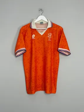 1994 NETHERLANDS HOME SHIRT (M) LOTTO