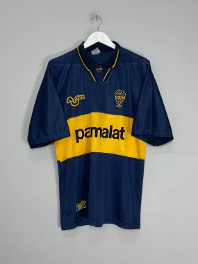 1994/95 BOCA JUNIORS HOME SHIRT (L) OLAN