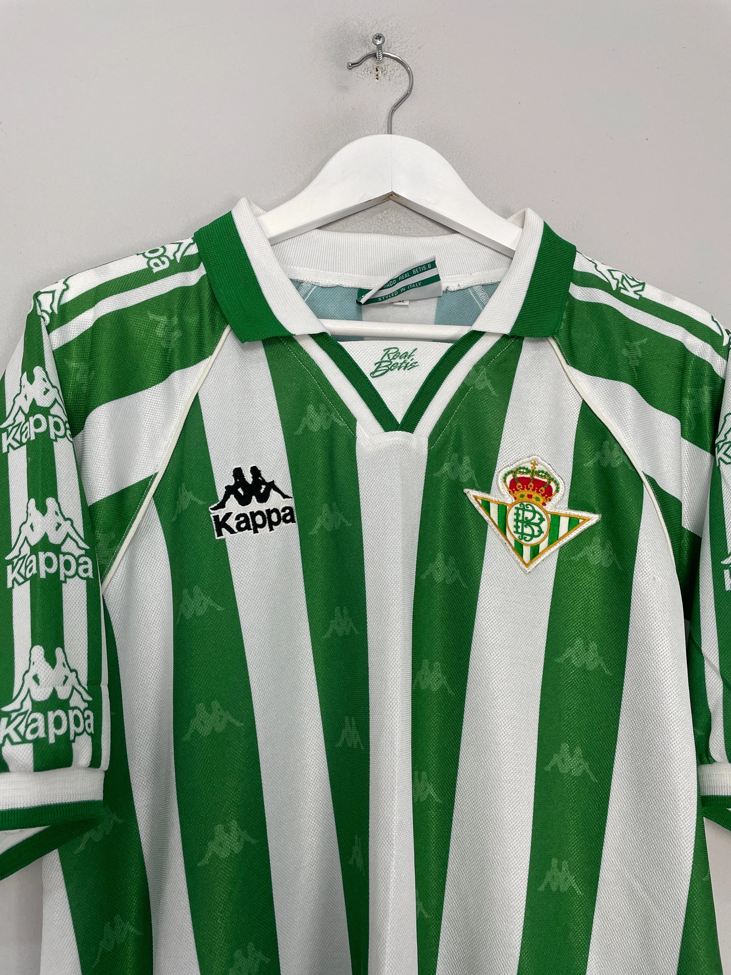 1995/97 REAL BETIS HOME SHIRT (XL) KAPPA