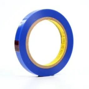 3M™ Polyester Tape 8901, Blue, 1/2 in x 72 yd, 0.9 mil, 72 rolls per
case