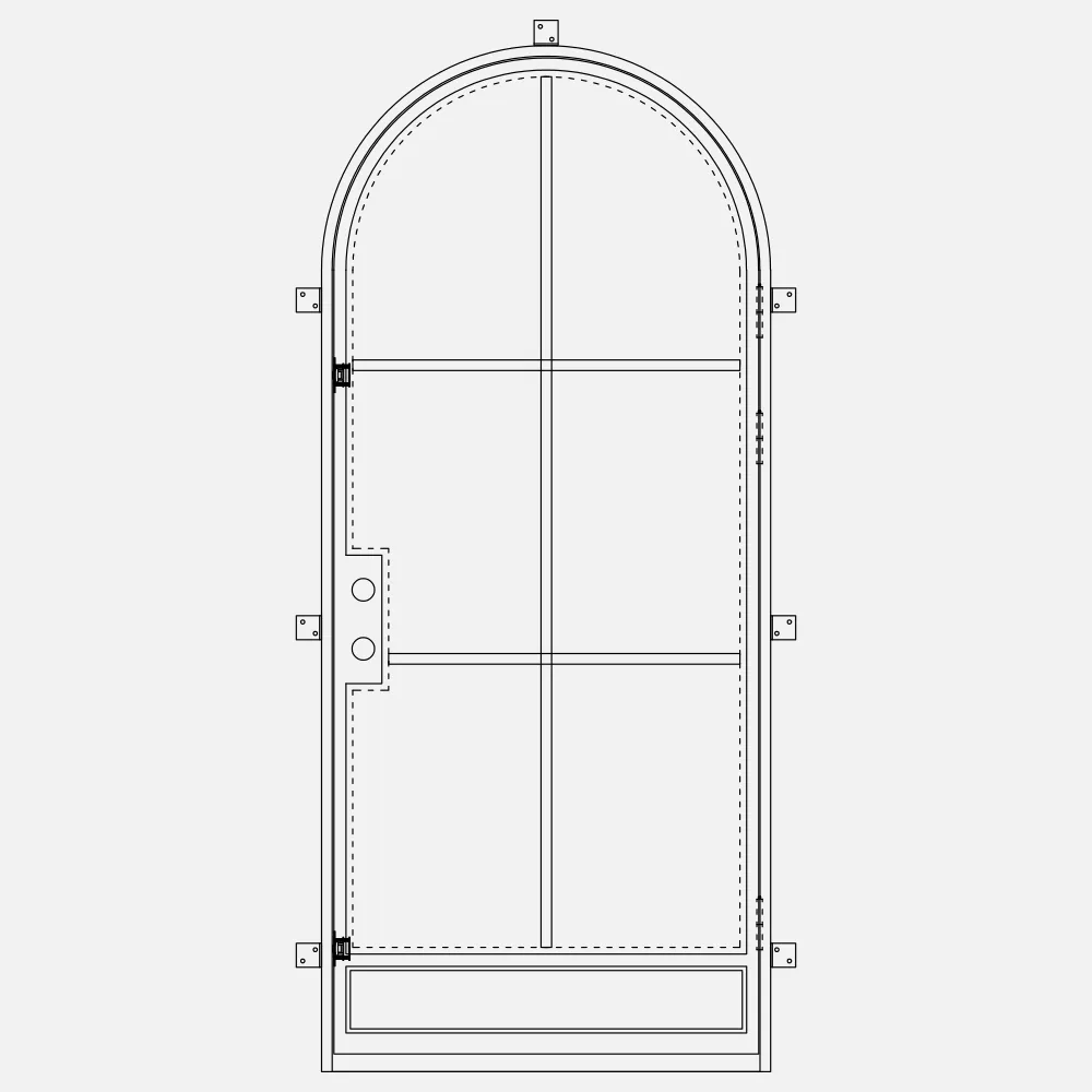 Air 7 with Thermal Break - Single Full Arch | Standard Sizes