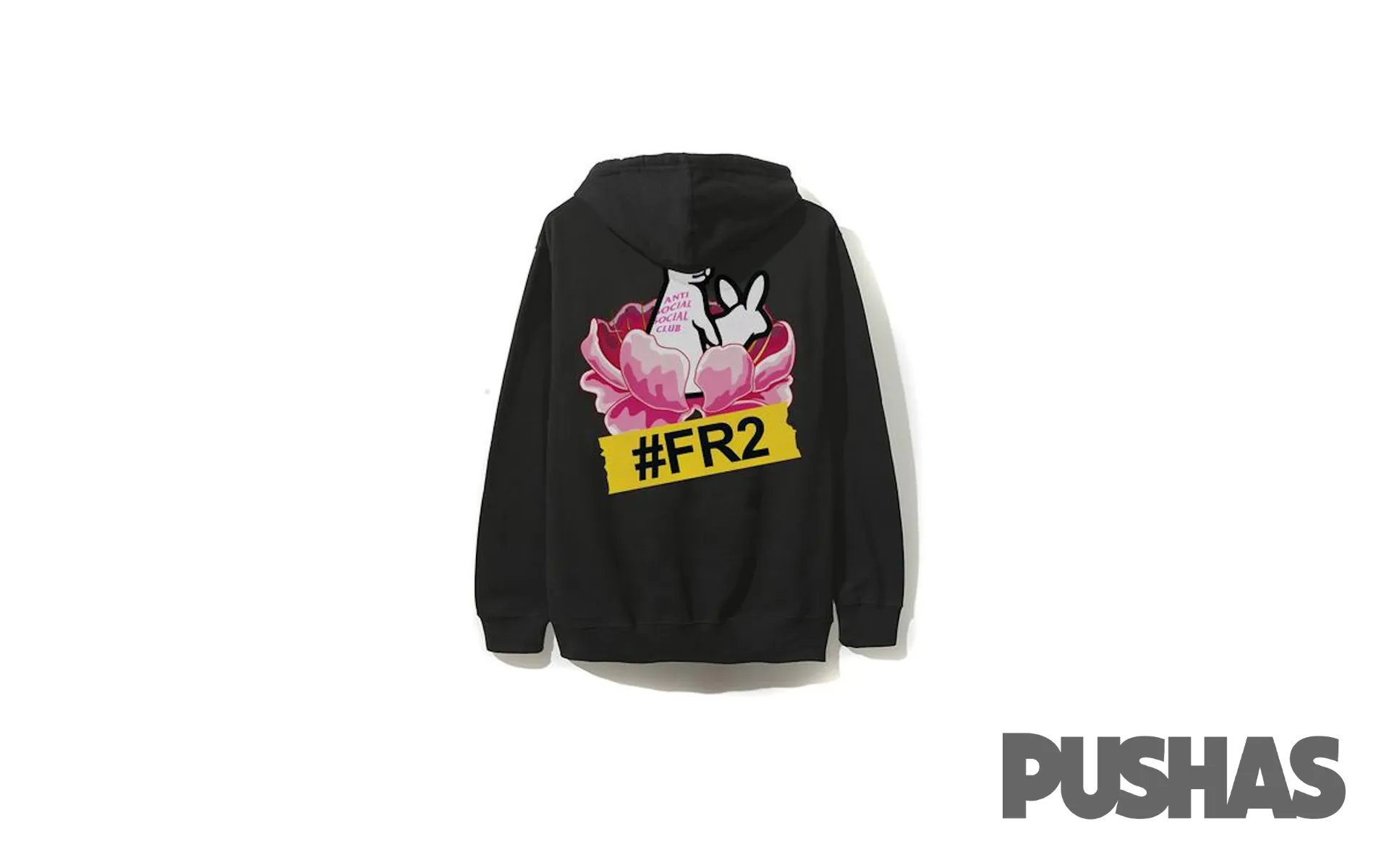 Anti Social Social Club x FR2 Lapin Hoodie 'Black' (2021)