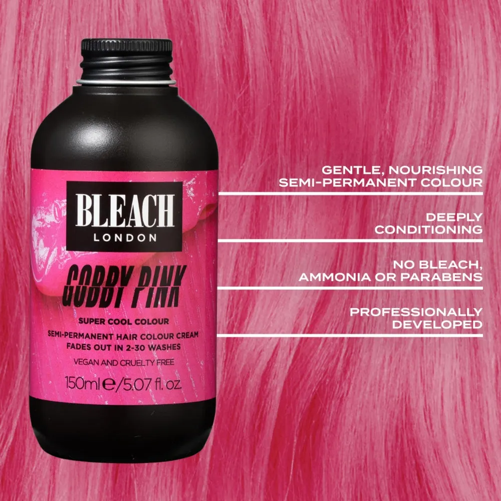 Bleach London Super Cool Colour Gobby Pink 150ml