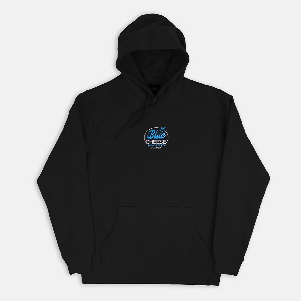 Blue Cheese Society Embroidered Hoodie