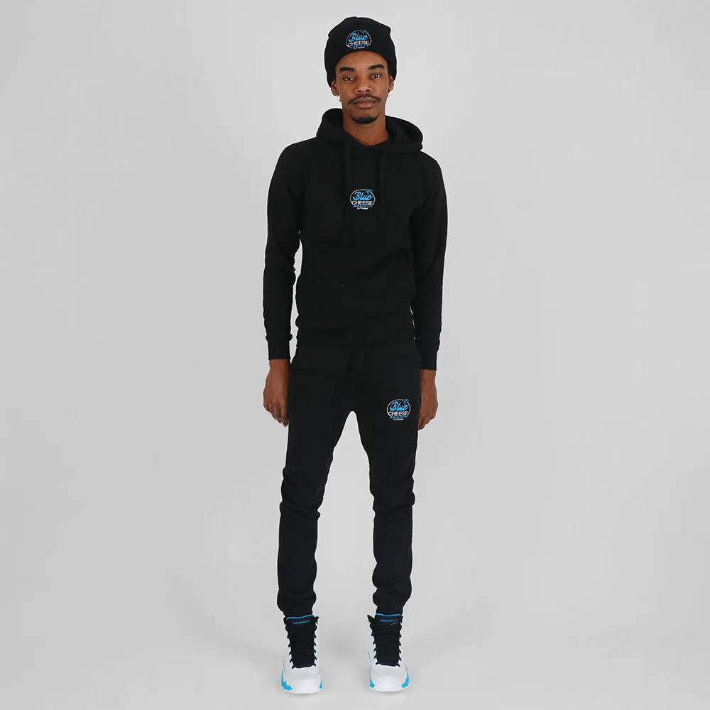 Blue Cheese Society Embroidered Hoodie