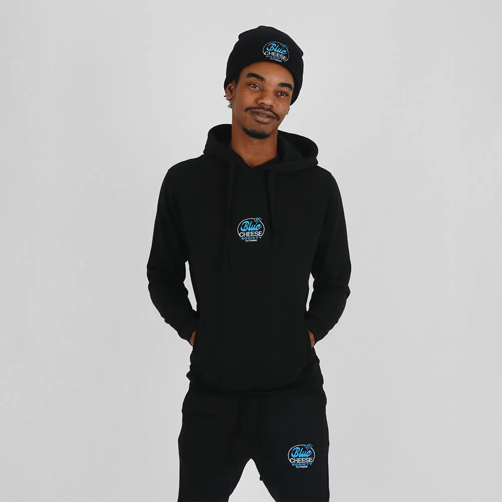 Blue Cheese Society Embroidered Hoodie