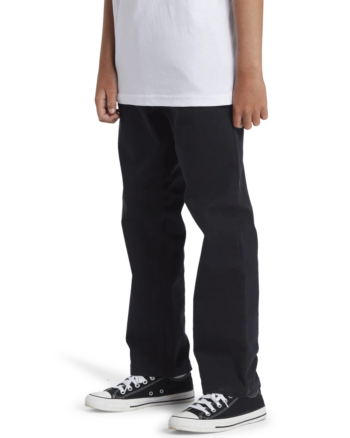 Boys DNA Twill Beach Trousers in Black