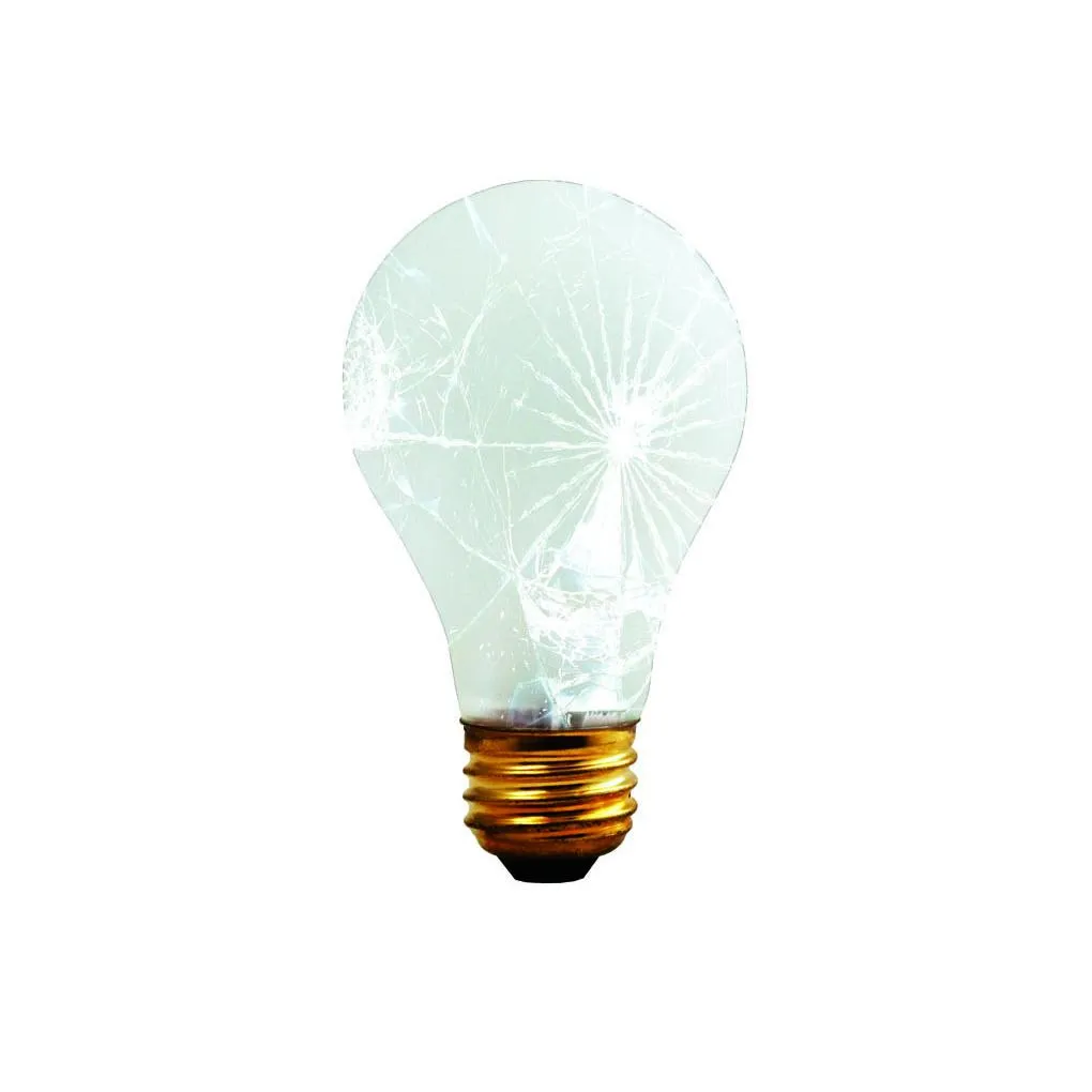 Bulbrite 108075 75 Watt A19 Incandescent White Tough Coat