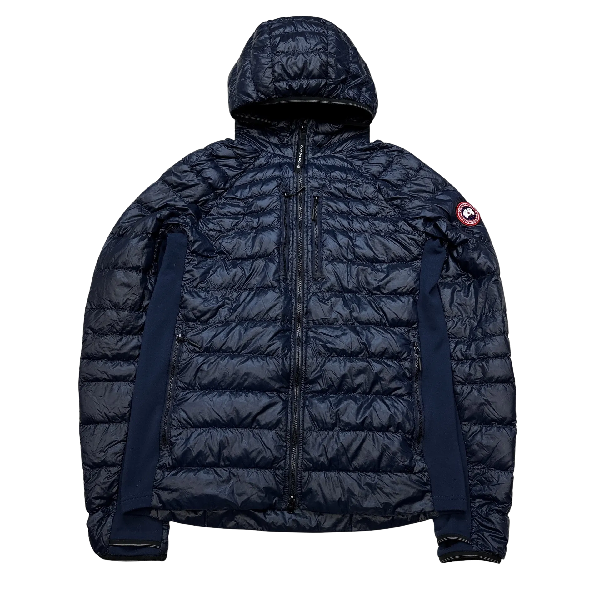 Canada Goose Down Filled Navy Lightweight Puffer Jacket - Large