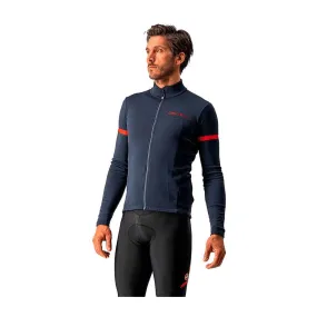 Castelli Fondo 2 FZ Long Sleeve Jersey Blue