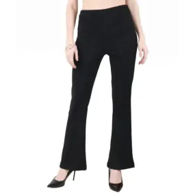 Classic Cotton Blend Solid Trousers for Women