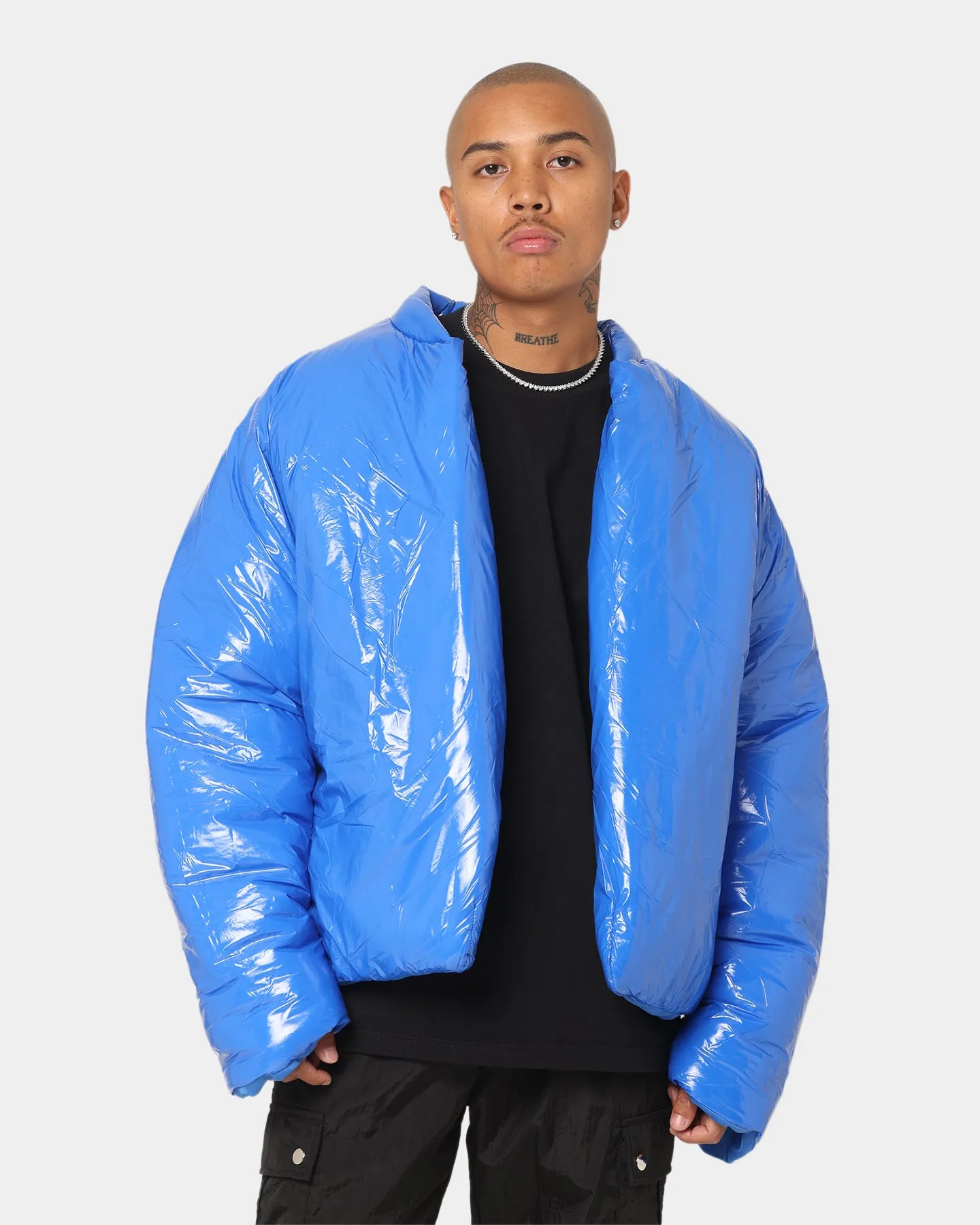 Club Paradise  Paxton Puffer Jacket Blue