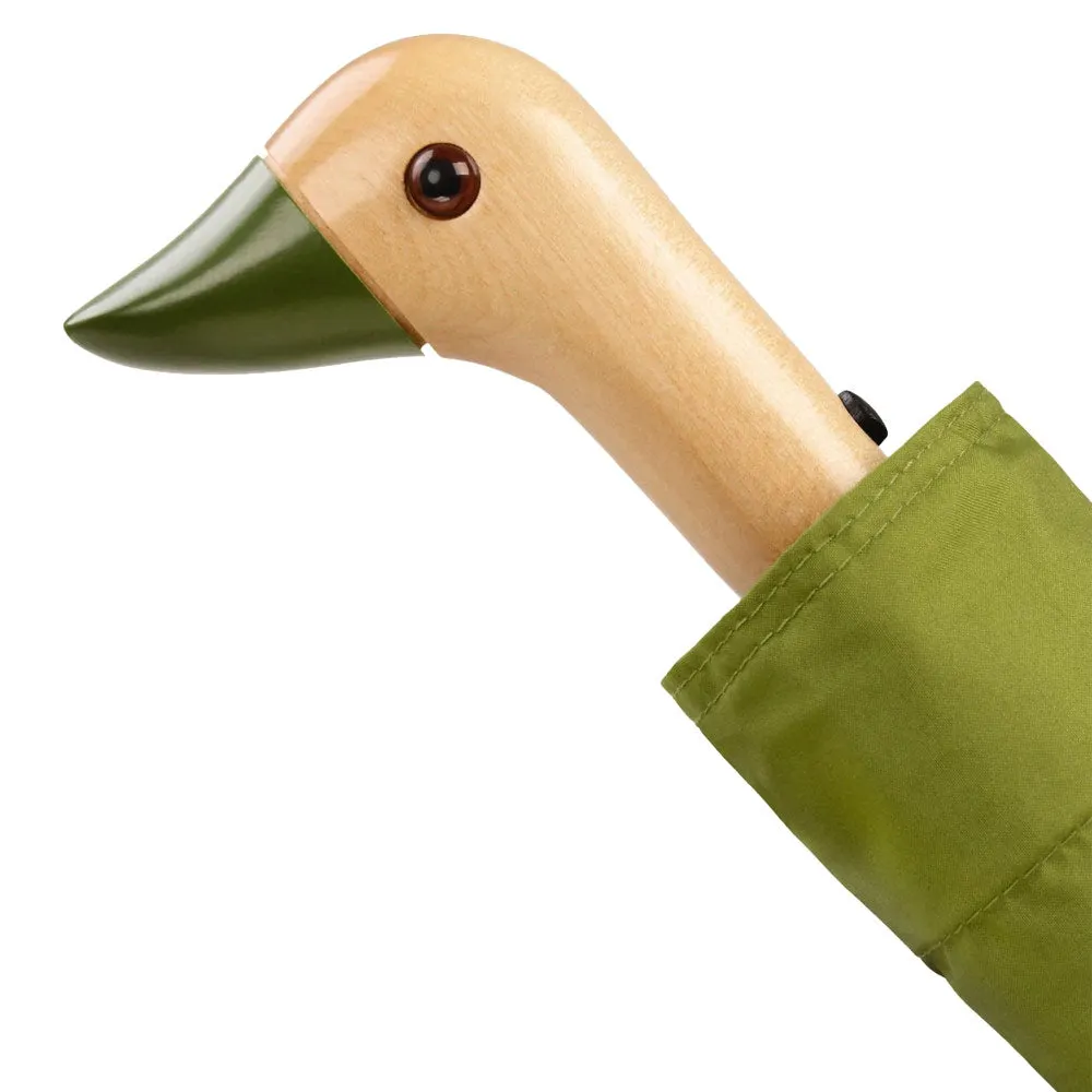 Compact Eco-Friendly Wind Resistant Umbrella 'Olive'