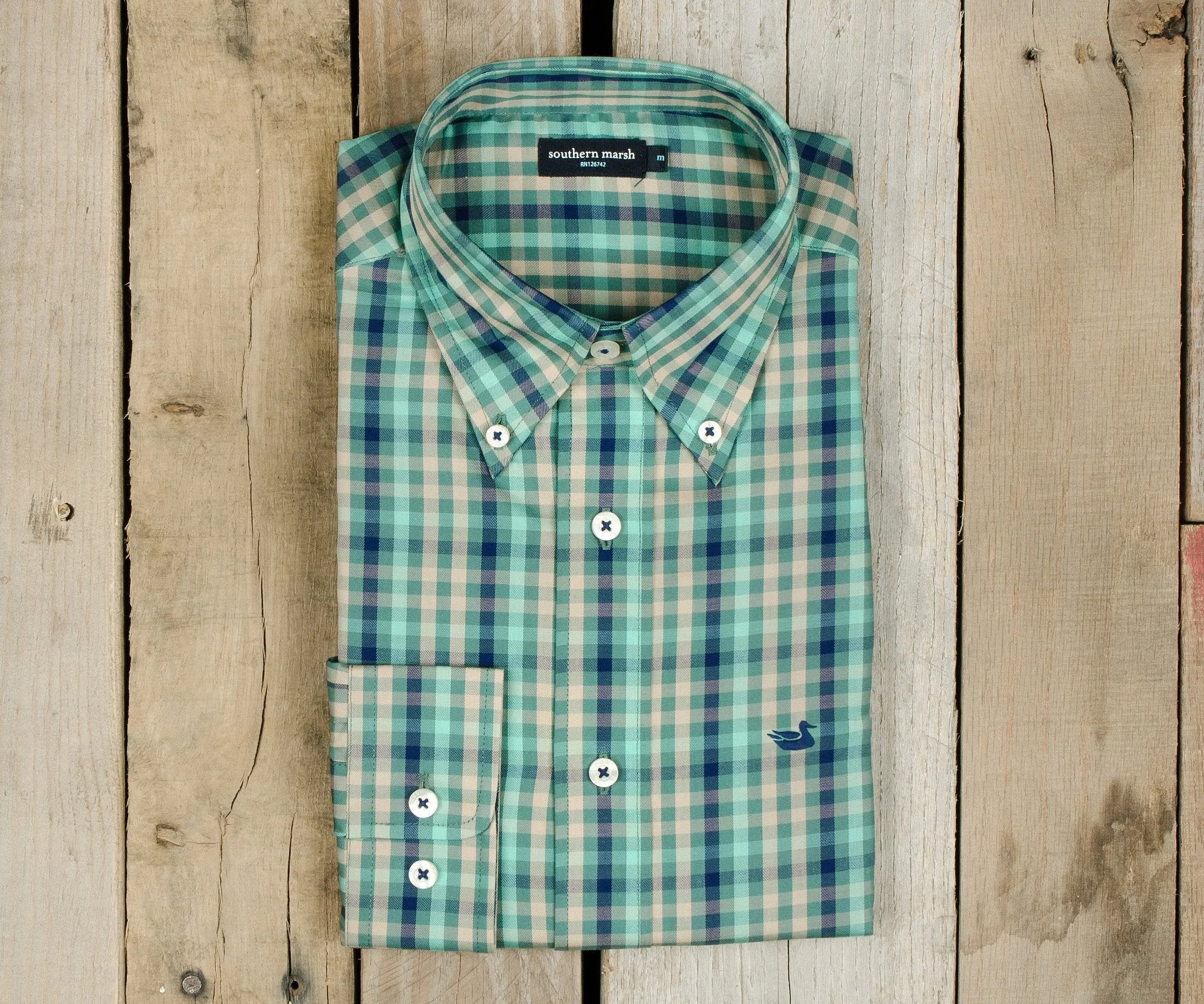 Cumberland Plaid Dress Shirt