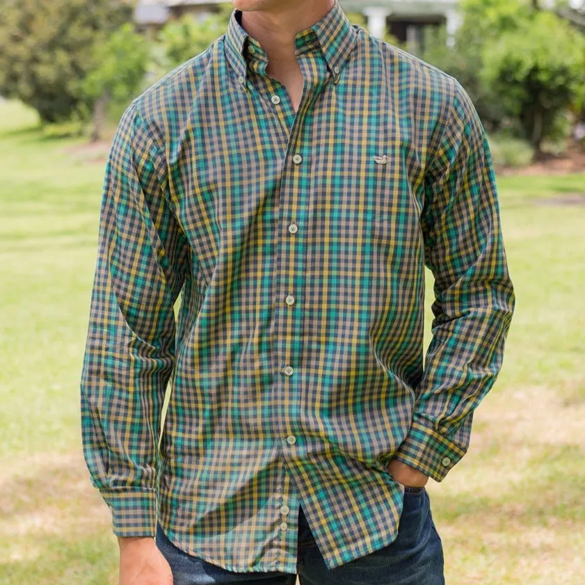 Cumberland Plaid Dress Shirt