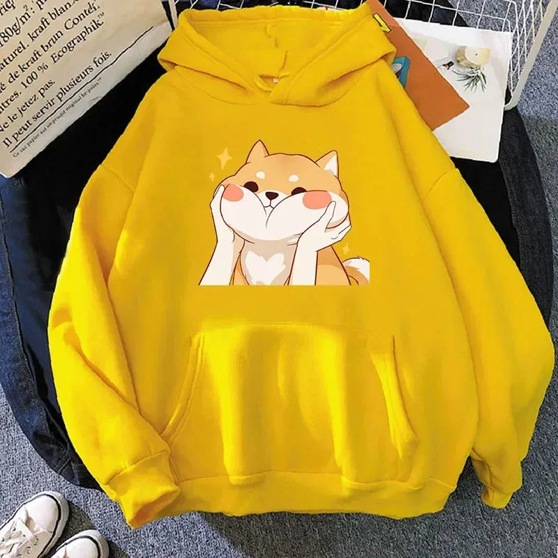 Cute Shiba Inu Graphic Hoodie