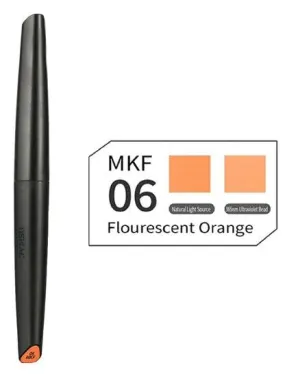 DSPIAE Soft Tip Marker Fluorescent Orange MKF-06