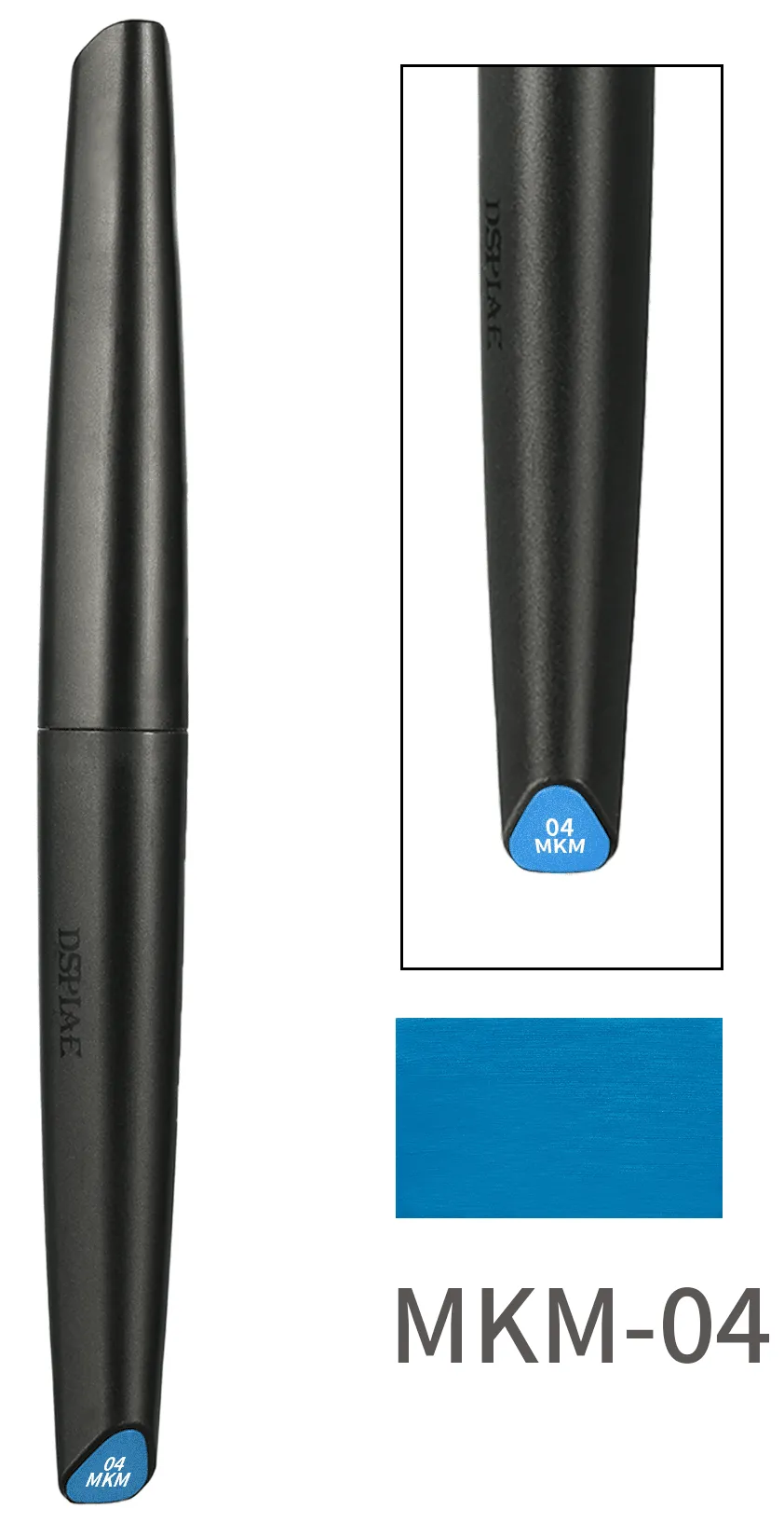 DSPIAE Soft Tip Marker Metallic Blue MKM-04