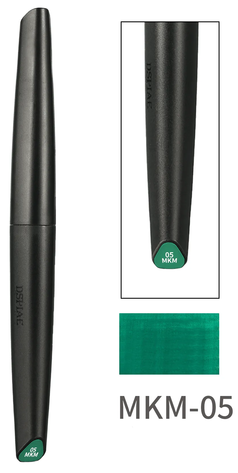 DSPIAE Soft Tip Marker Metallic Green MKM-05