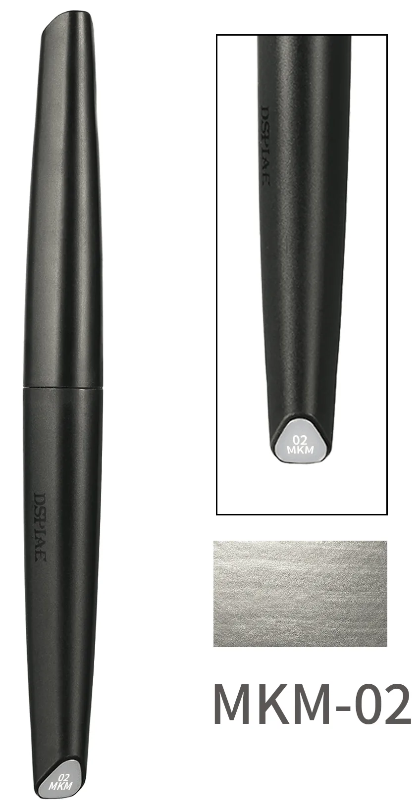 DSPIAE Soft Tip Marker Metallic Silver MKM-02