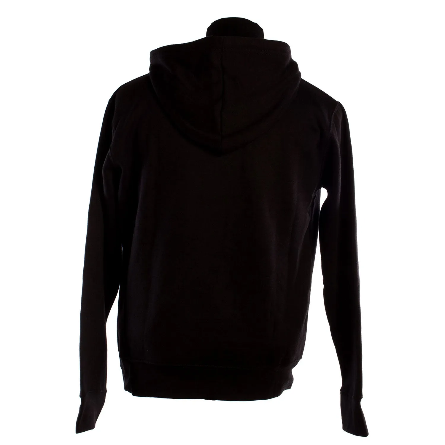 Edinburgh Harvard Print Hooded Top Black