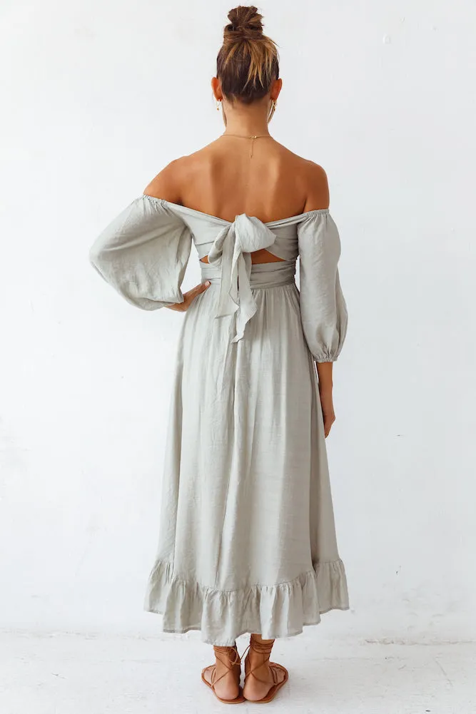 Eternal Dreaming Maxi Dress Sage