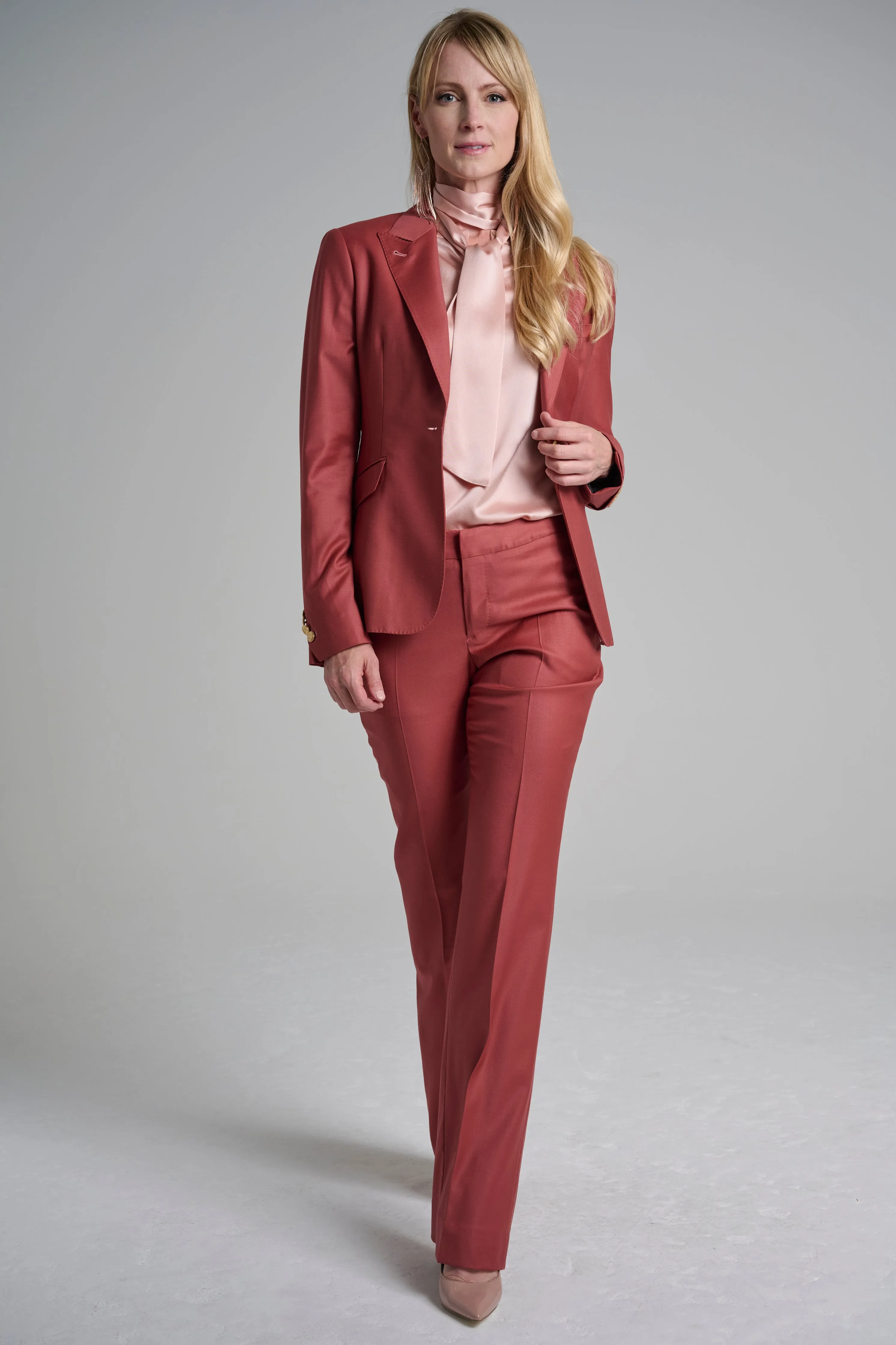 Flare Trouser - Lipstick