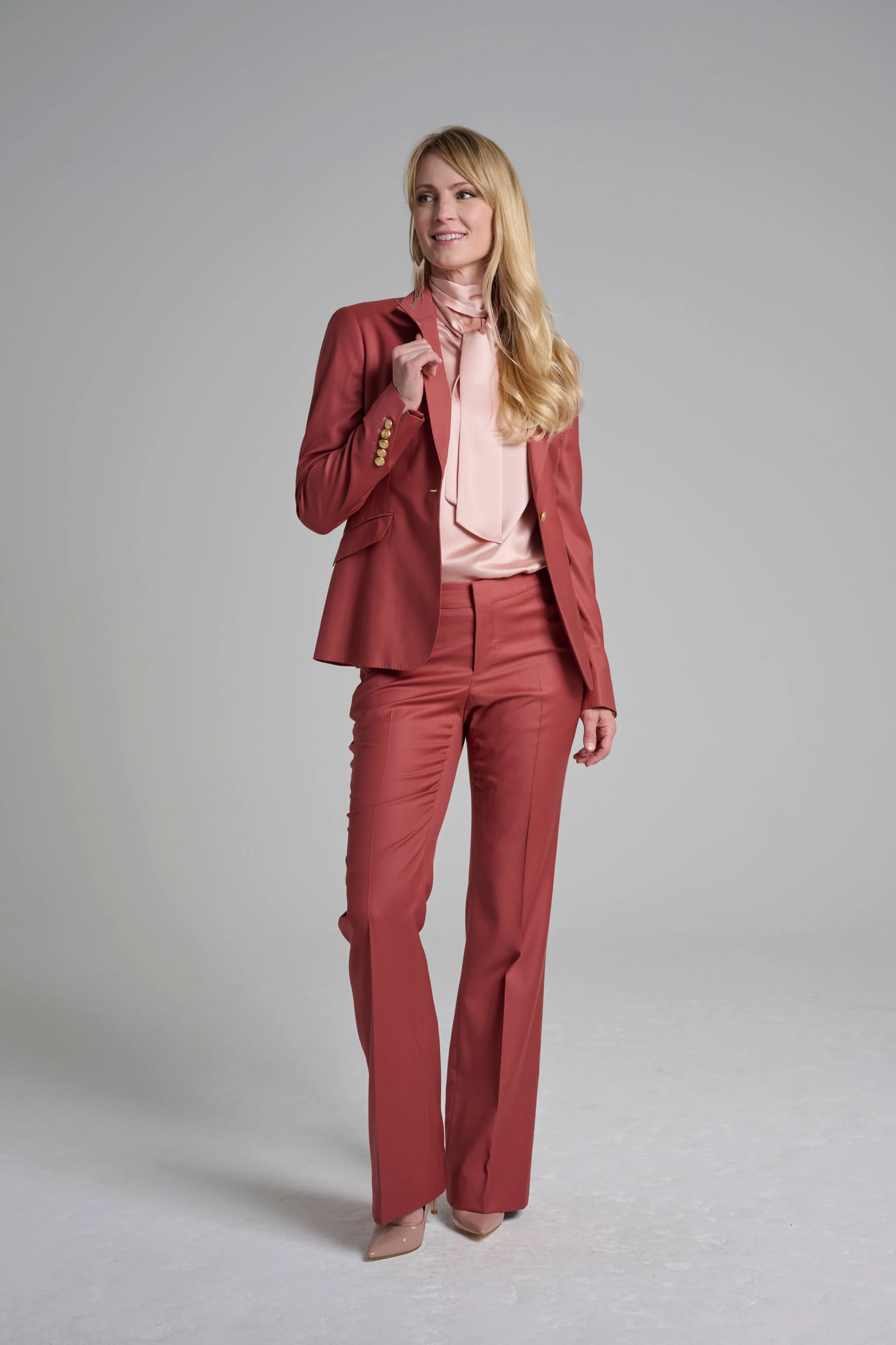 Flare Trouser - Lipstick