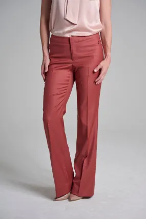 Flare Trouser - Lipstick