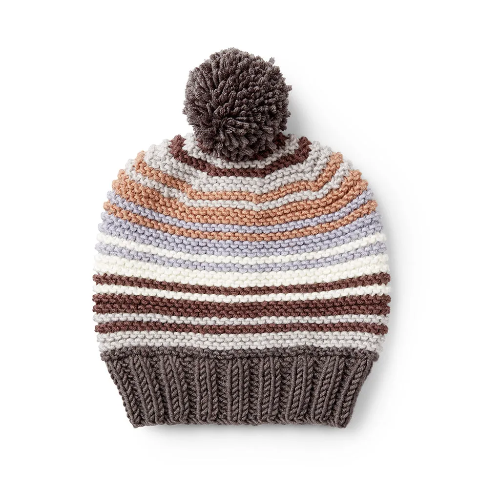 Free Garter Stitch Knit Hat Pattern