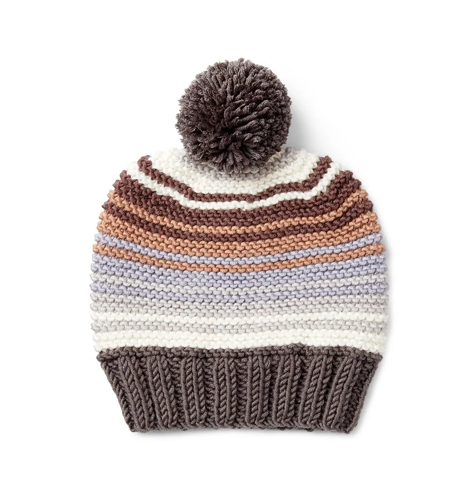 Free Garter Stitch Knit Hat Pattern