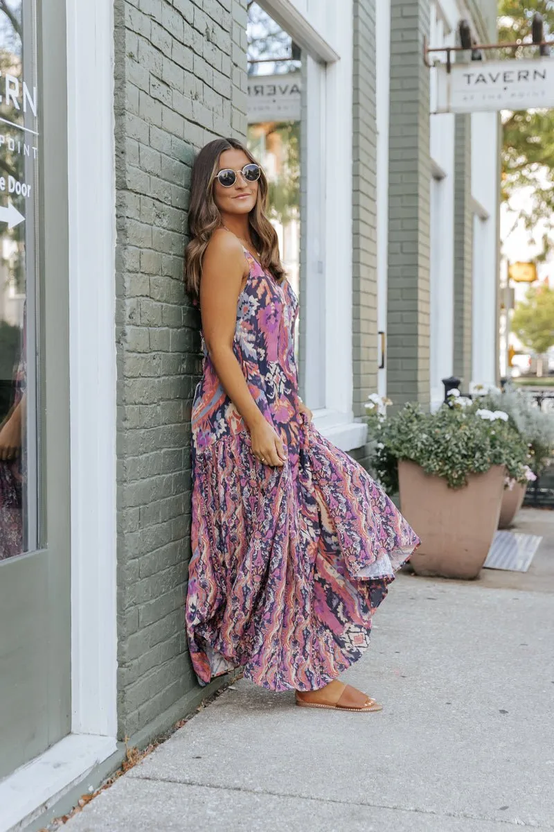 Free People Multi Print Everything And More Maxi Dress - FINAL SALE