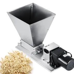 GR-DY368 Grain Grinder Homebrew Malt Miller | Electric 2 Roller Malt Grain Mill | Stainless Steel