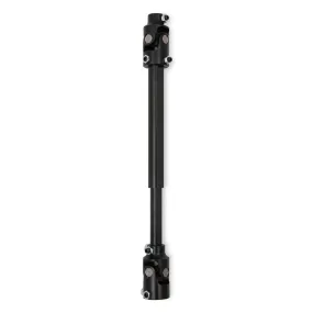 Hooker Steering Shaft - Steel - Black Powder Coat - GM LS-Series