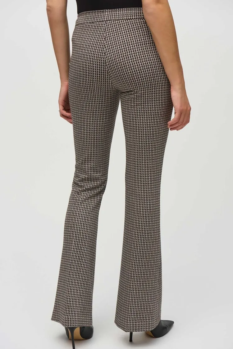 Houndstooth Flared Pants