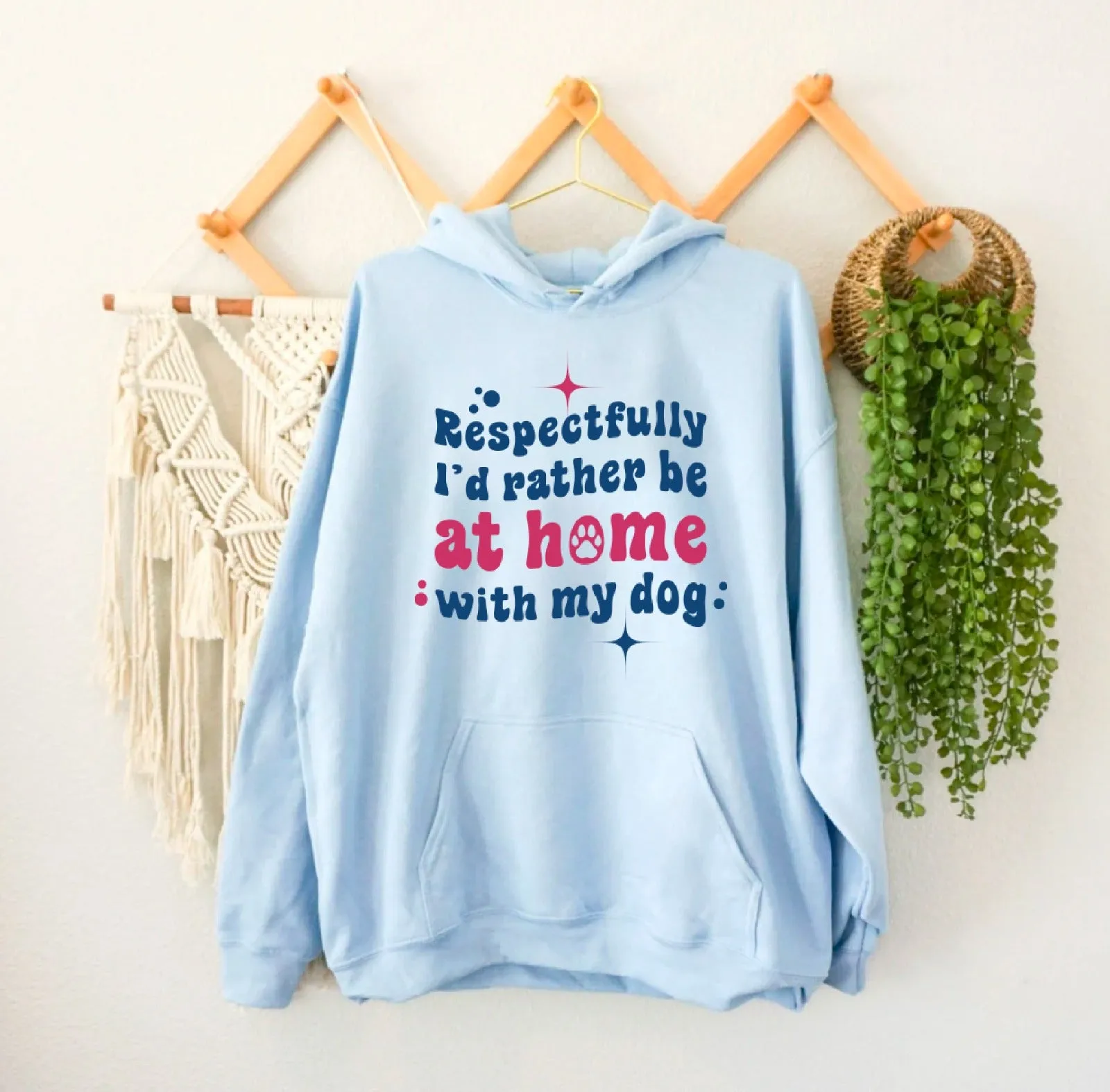 I'd Rather Be At Home Hoodie