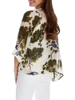 Kimono Jacket - Green Acre