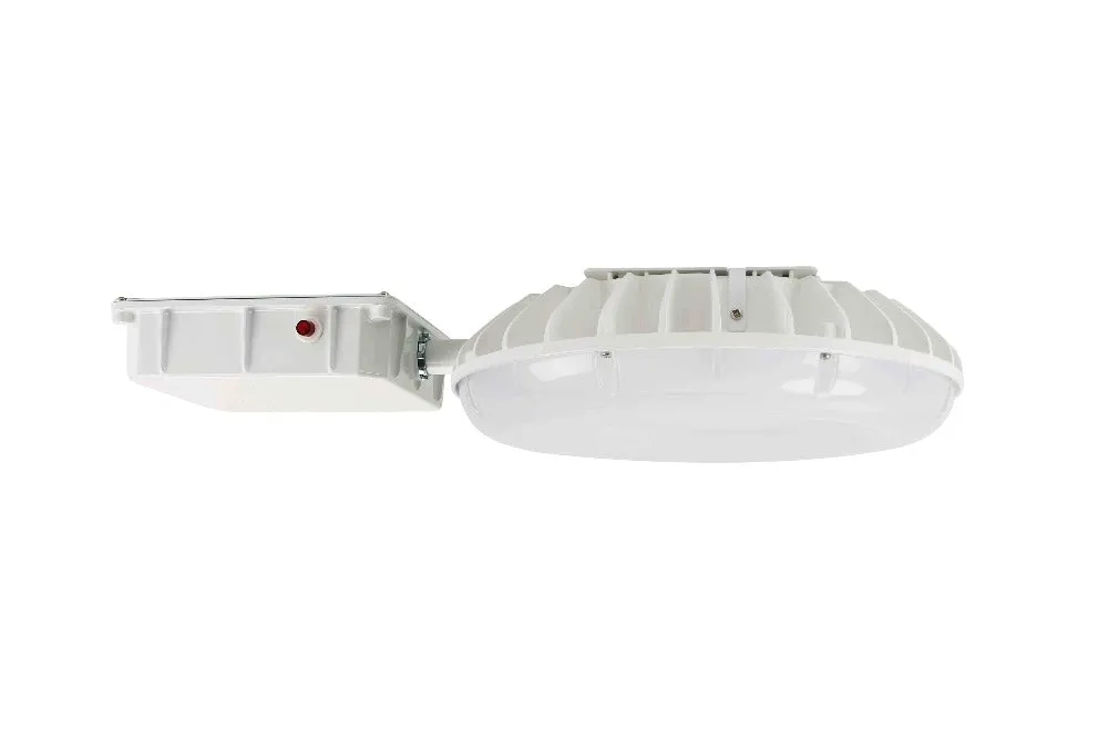 Konlite LED Canopy CP0203 Series - 60W/48W/36W/25W Selectable - 7,700 Lumens - 5000K/4000K - 120-277V - White - 150W Equal