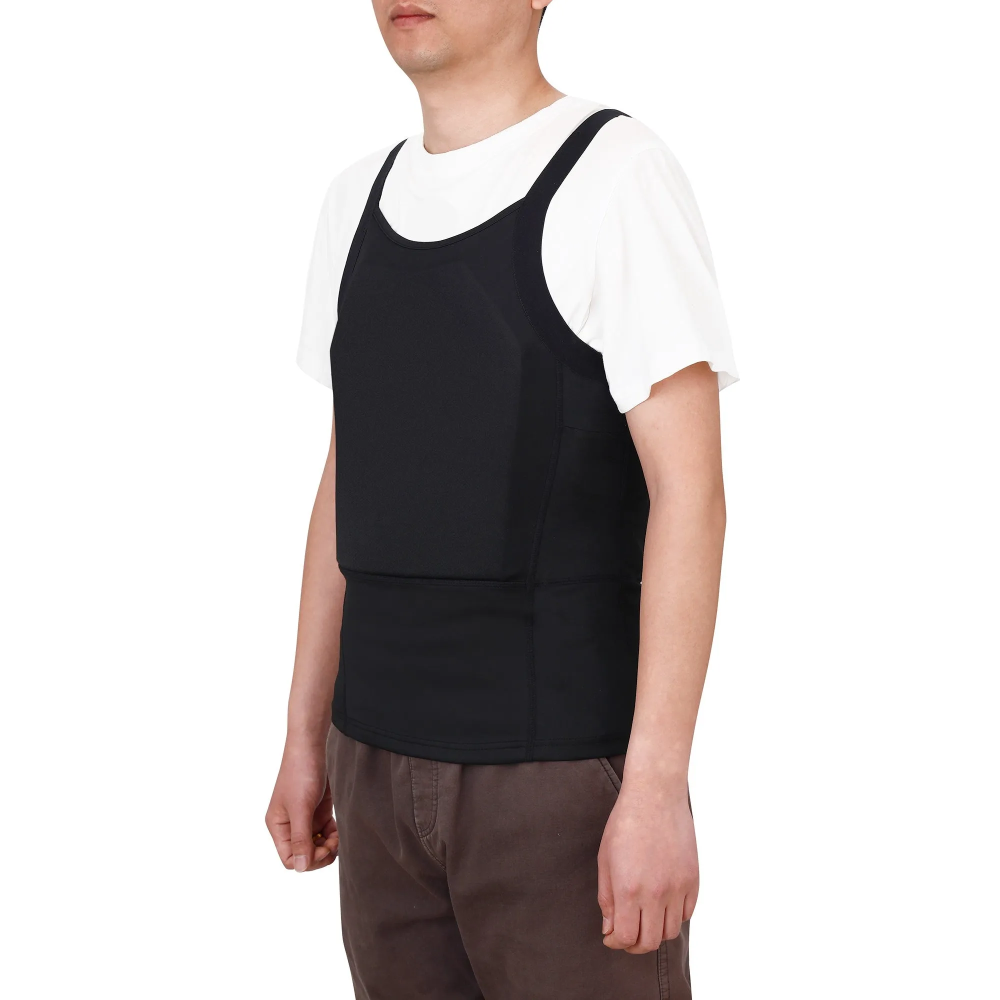 Level IIIA Soft Armor Panels Concealment T Shirt with Side Protection