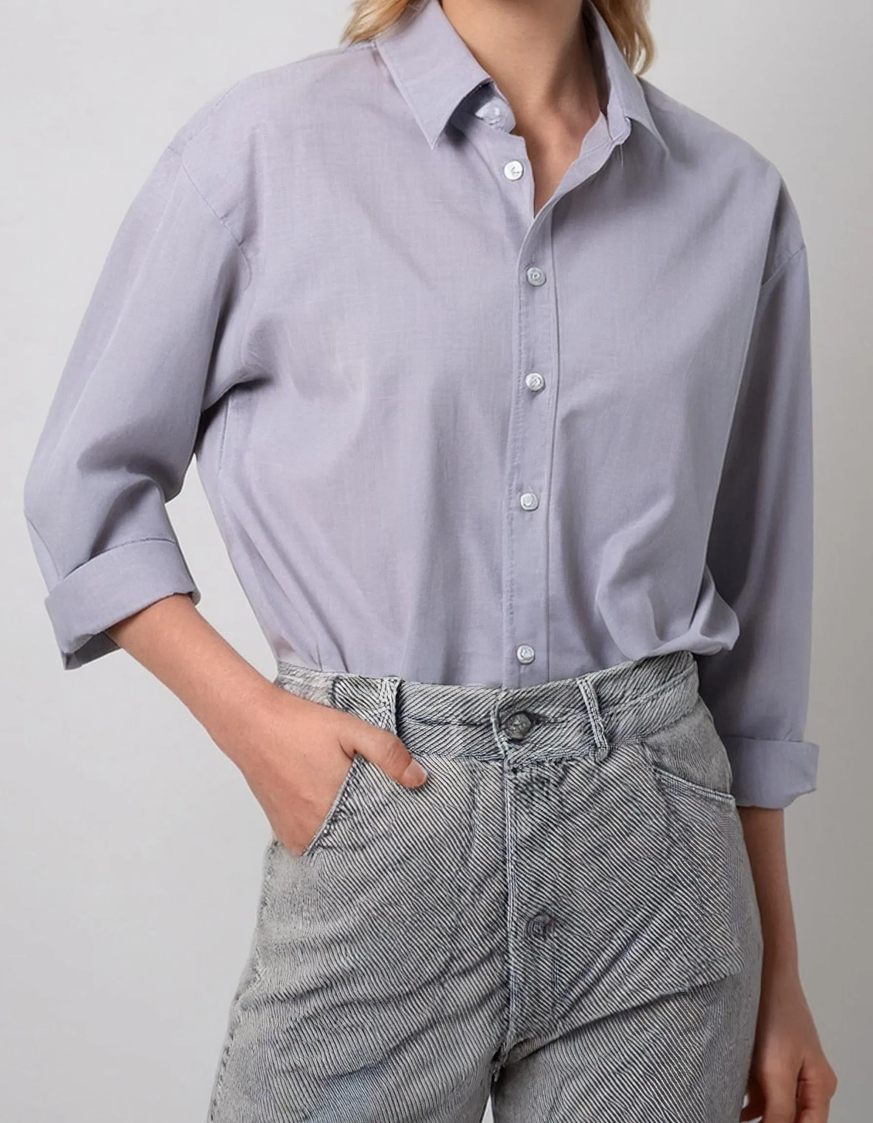 Light Lavender Classic Dress Shirt