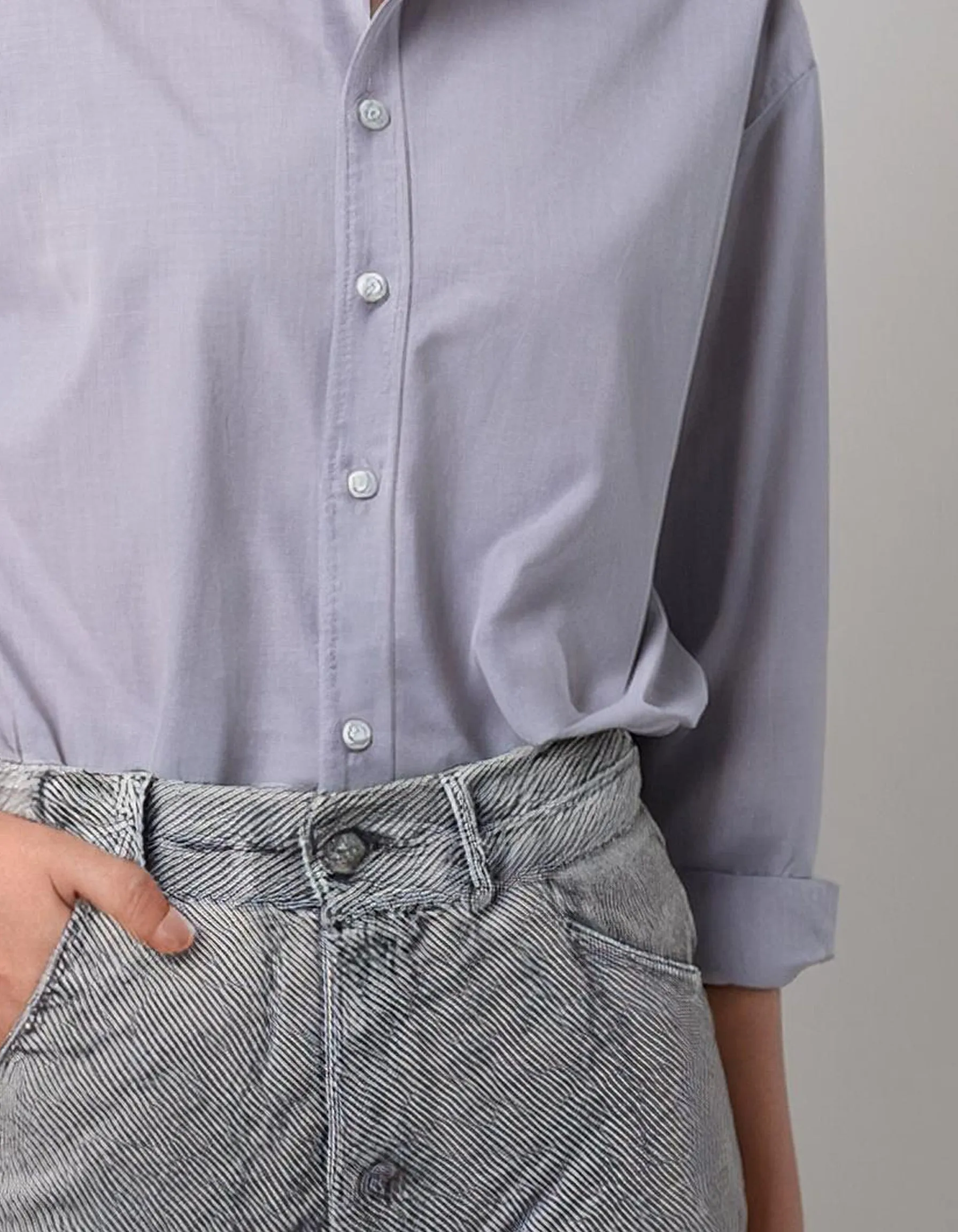 Light Lavender Classic Dress Shirt