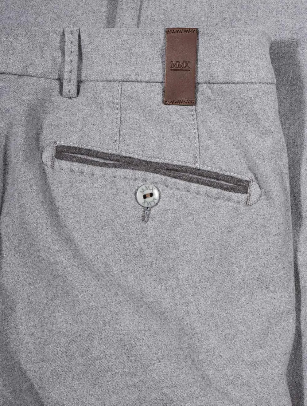 Lupus Light Flannel Trouser Grey