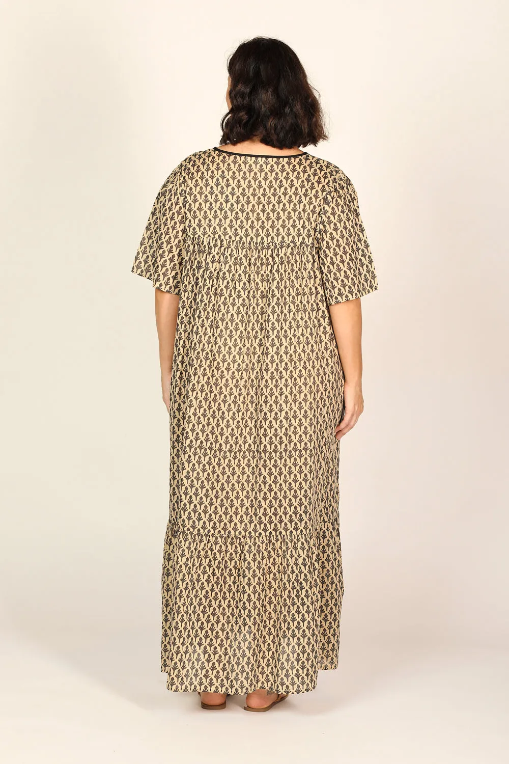 Lydia Maxi Dress in Woodlet