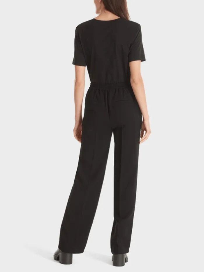 Marc Cain Black Pants Trousers VP 81.15 W65 COL 900