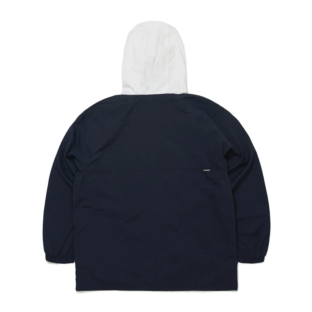 NEAT HOODED JACKET NAVY