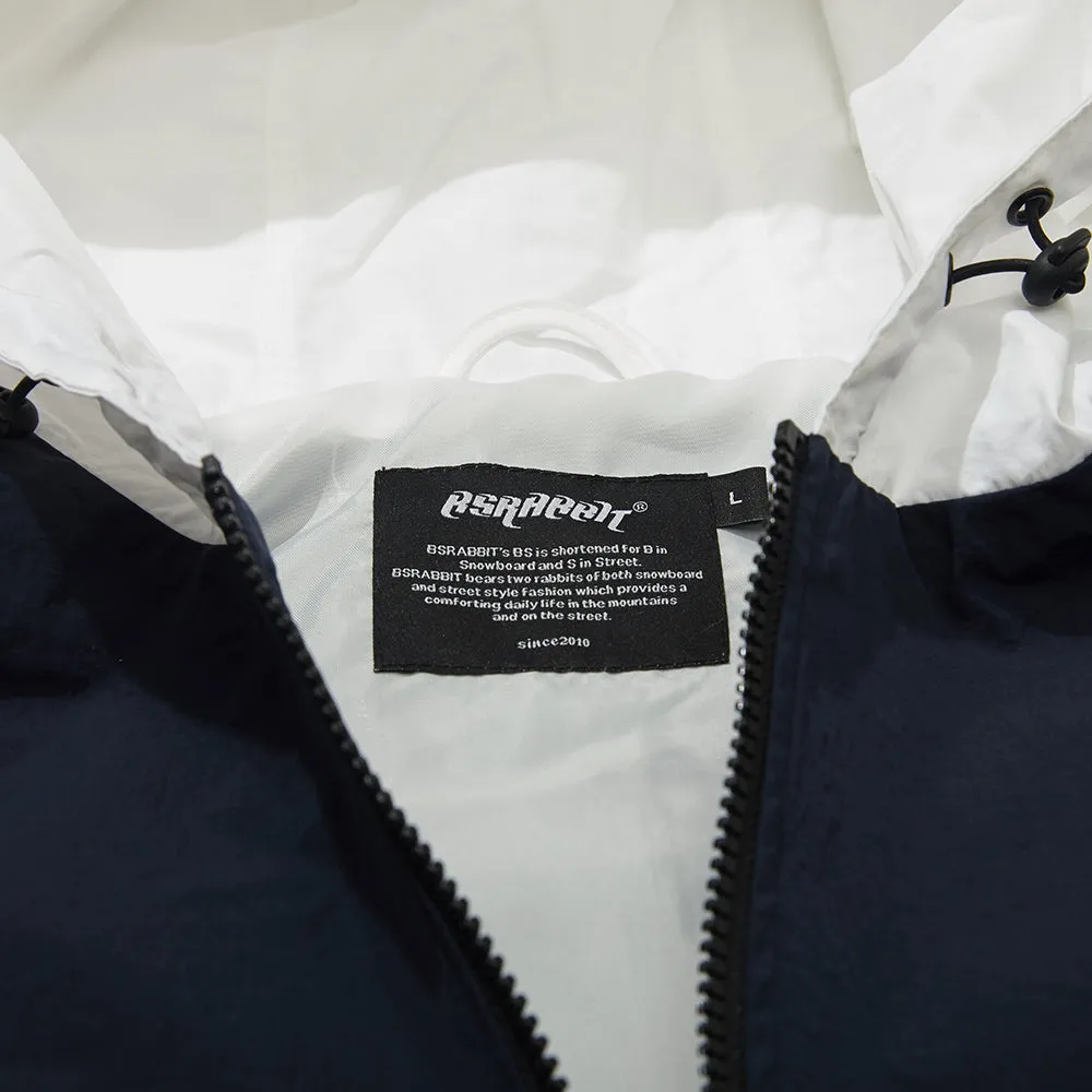 NEAT HOODED JACKET NAVY