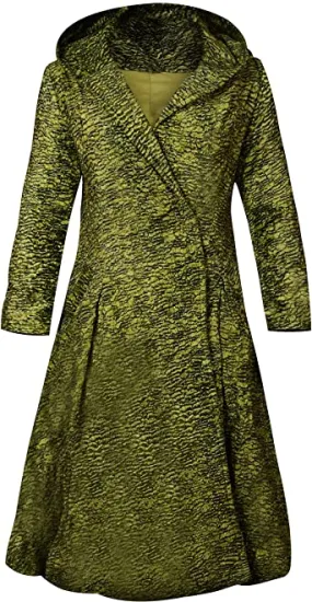 Nicole Kidman The Undoing Green Hooded Coat